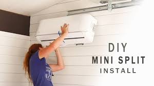 DIY mini split installation